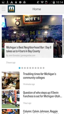 MLive.com android App screenshot 5